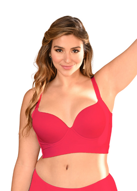 Buy red Brasier Vanessa Ref: 4507