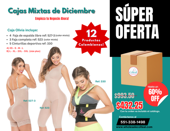 CAJAS DE EMPRENDIMIENTO PARA CATALGO/ CAJA OLIVIA