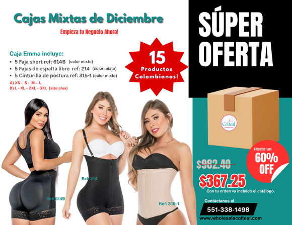 CAJAS DE EMPRENDIMIENTO PARA CATALGO/ CAJA EMMA