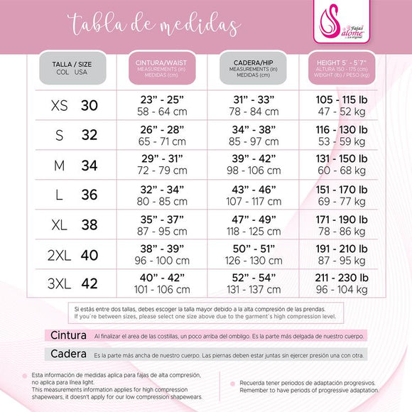 SALOME BODY INVISIBLE REF: 5502