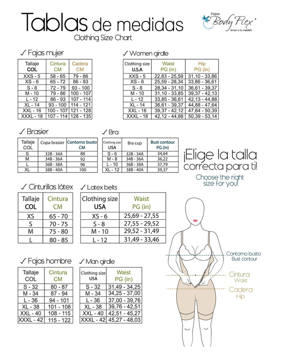 BODY FLEX FAJA  REF: 010CR