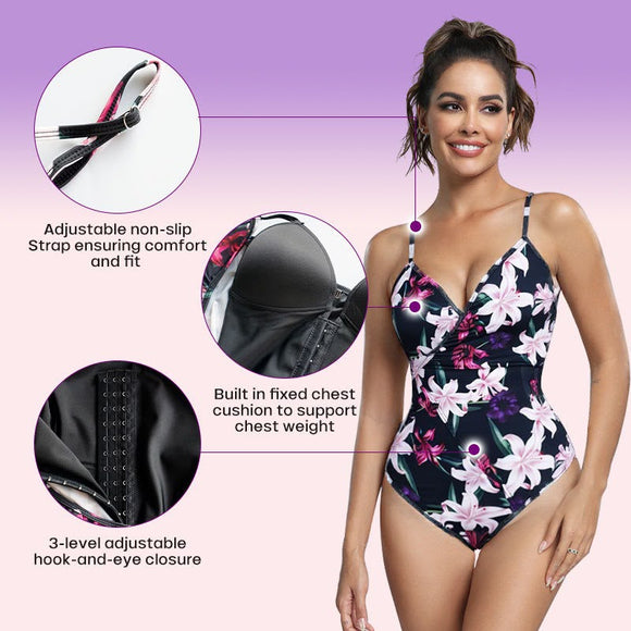 Traje de baño con control abdominal Ref: BLW003